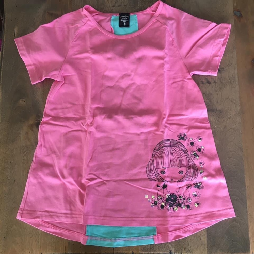Peekaboo Beans tunic size 8